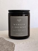 Świeca sojowa zapachowa Wanilia i Drewno 220 g