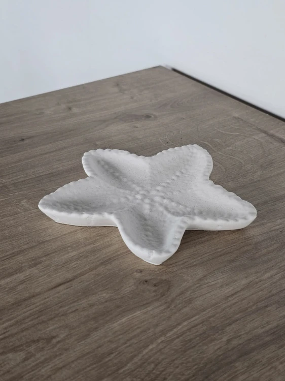 biala-podstawka-rozgwiazda-z-gipsu